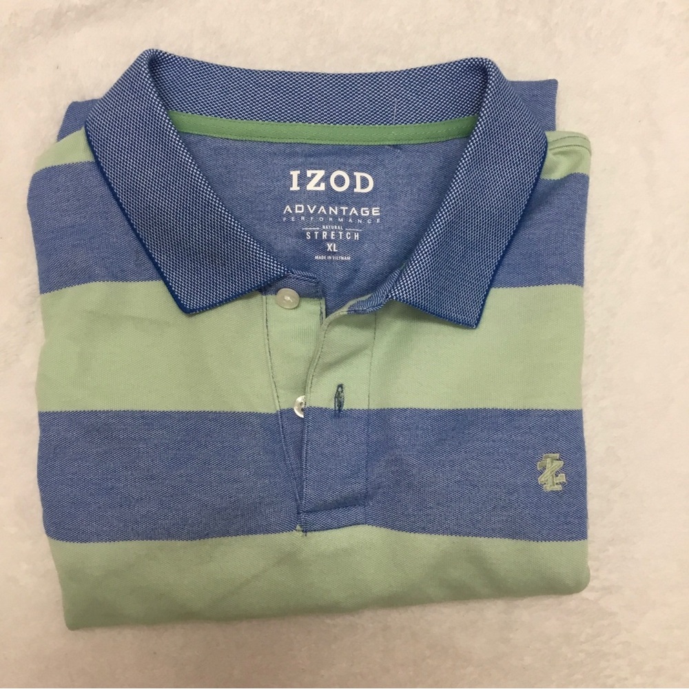 IZOD Mens Advantage Performance Stretch Polo size XL